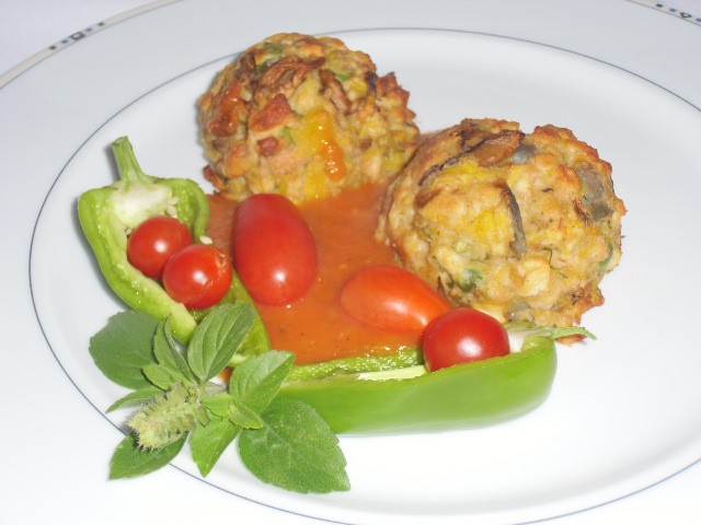 Gebackene Gemüseknödel - Regionale Rezepte